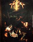 The Adoration Of The Shepherds by Jacopo Bassano